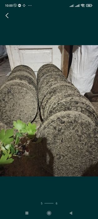 Макуха в кругах, на рыбалку, подсолнечное масло