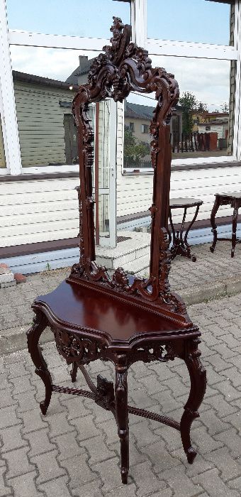 Toaletka , lustro , meble kolonialne , włoskie