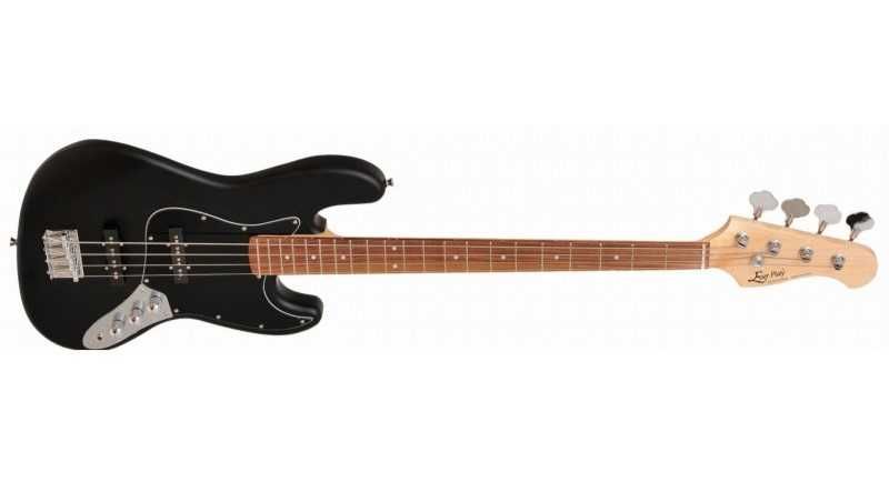 Ever Play JB BK/BK gitara basowa 4-strunowa typu Jazz Bass