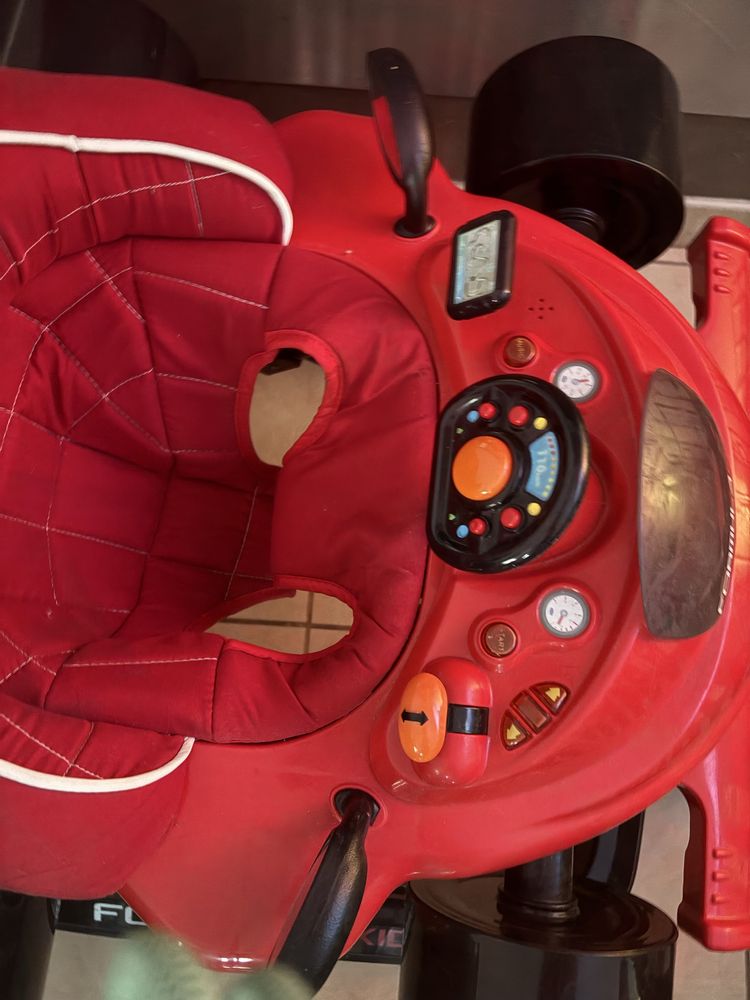 Aranha tipo carro formula 1 para bebe