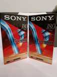 Kasety VHS Sony 180
