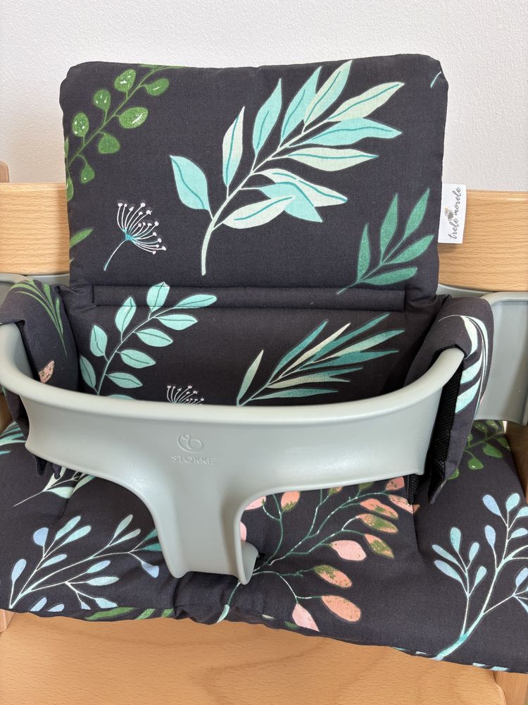 Bawełniane poduszki do Stokke Tripp Trapp Baby Set pokrowce 2w1