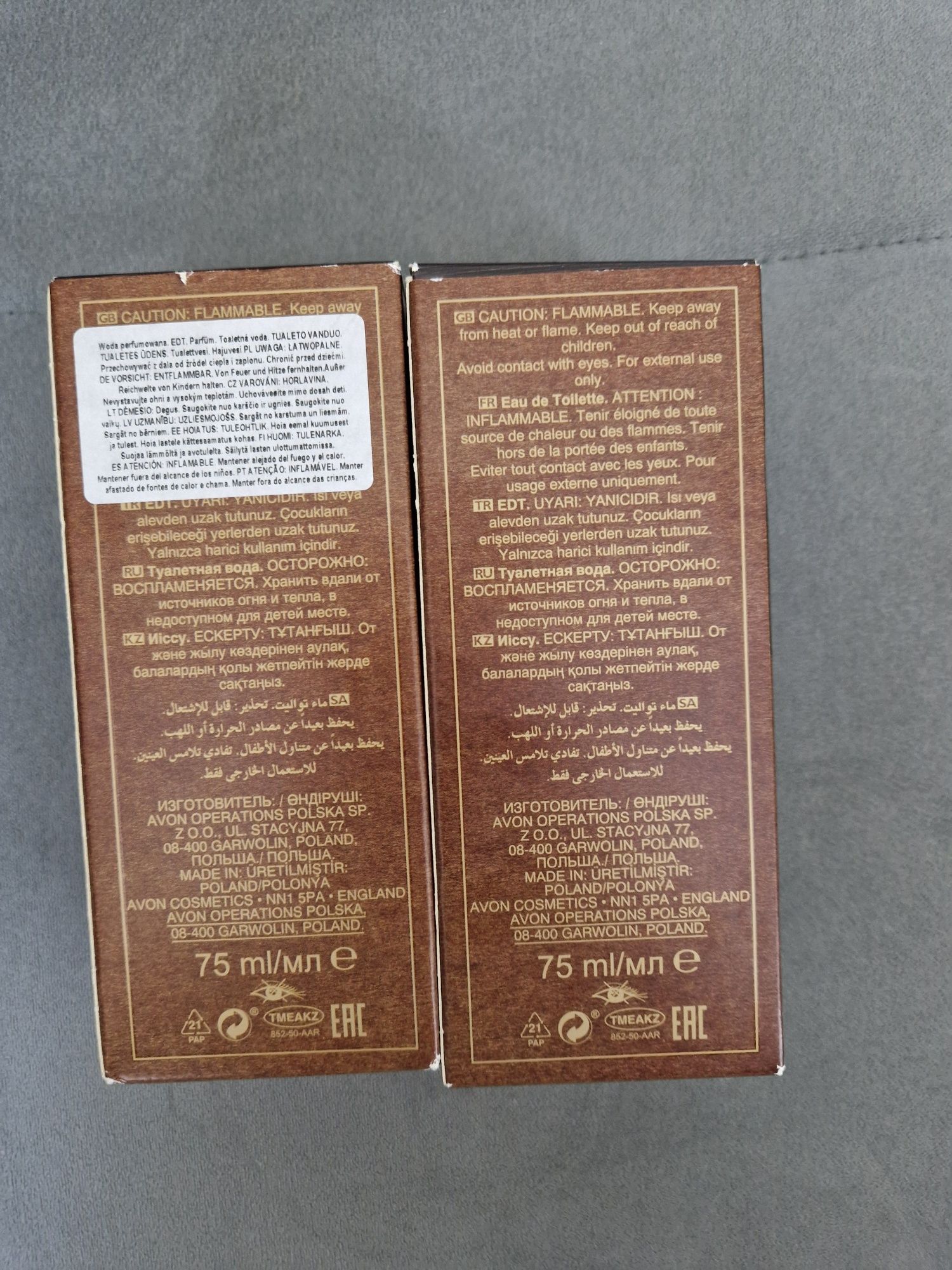 2 sztuki perfum męskich Wild Country od avon