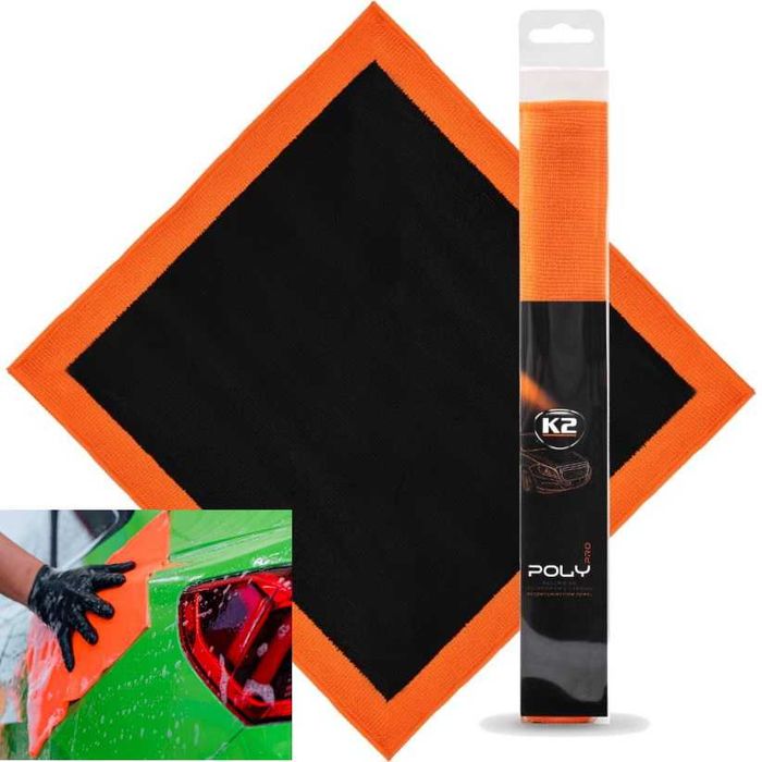 K2 POLY PRO Ręcznik z mikrofibry z glinką  D3010 NOWOŚĆ RABAT --10%