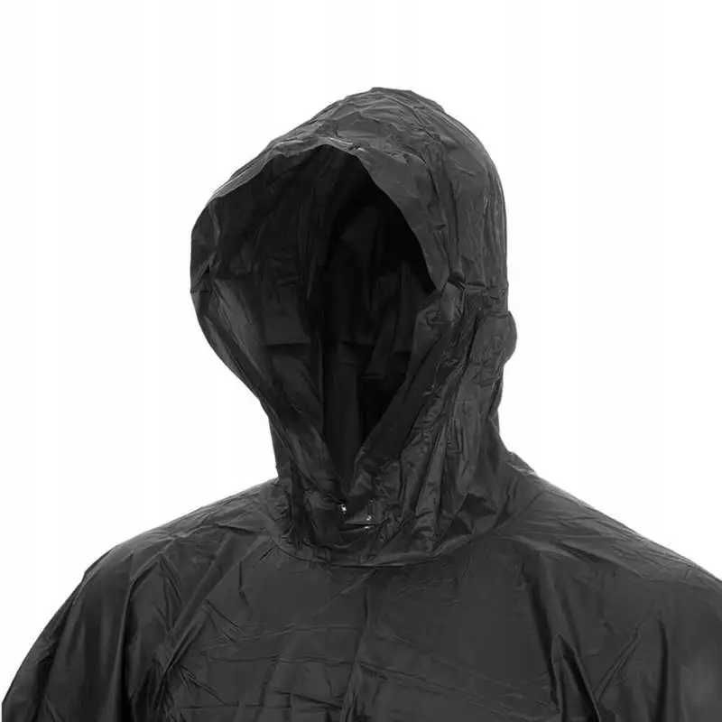 Дождевик.пончо Mil-Tec Wet Weather черный 10628502