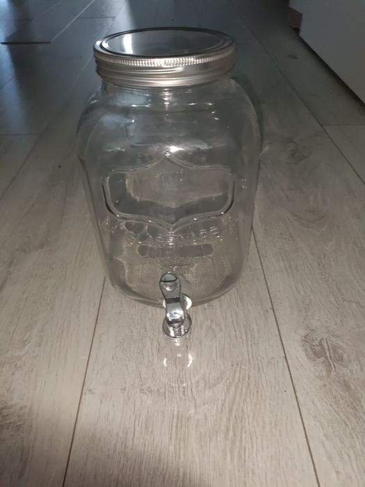 SŁÓJ 4L Z KRANIKIEM na wodę napoje