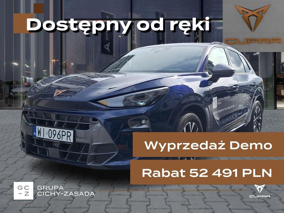 Cupra Terramar Head-up, Elektrycznie otwierane drzwi bagażnika, System kamer 360