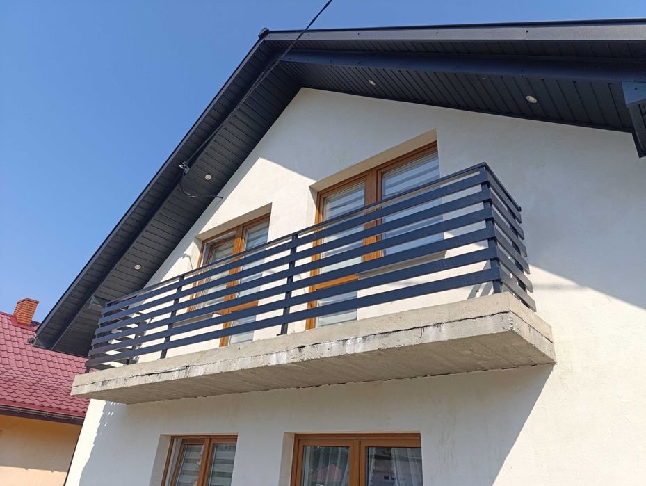 Balustrada balkonowa metalowa