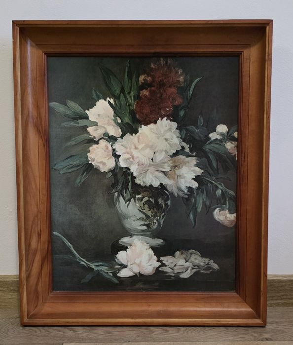 Obraz kwiaty peonie reprodukcja