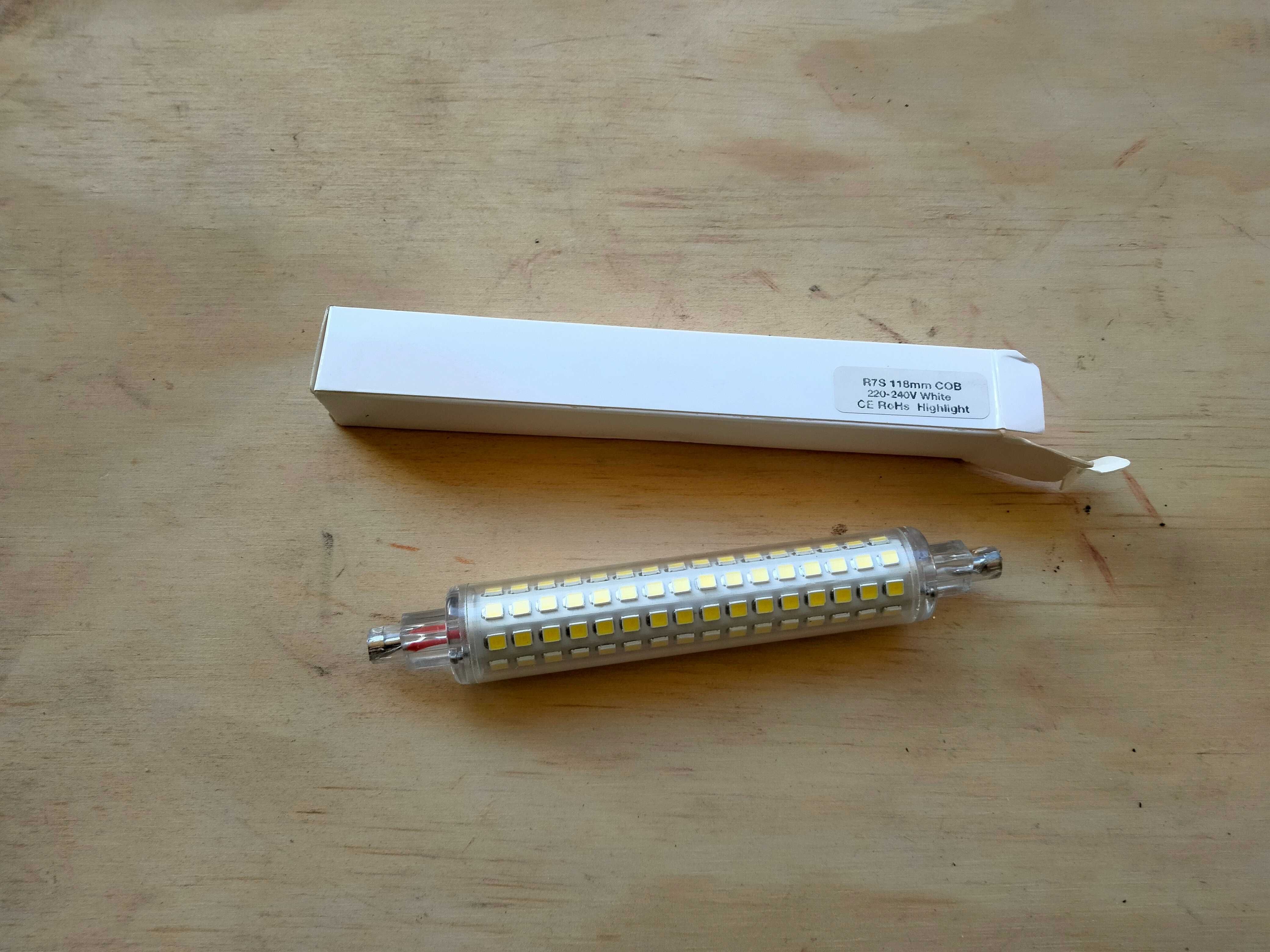 Lampada led 12  W 118 mm para projector