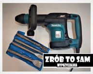 Makita młot udarowy kujący z dłutami klasy 5kg moc aż 8,1J wynajem