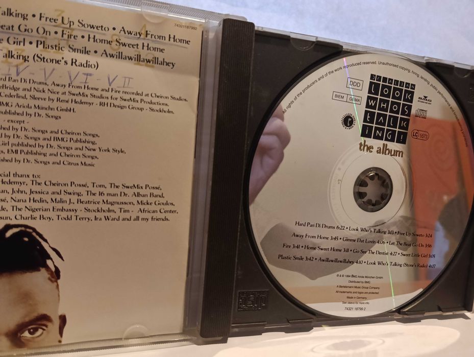 cd Dr Alban - "Look Who's Talking " (Album)