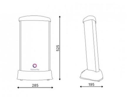 Lampa antydepresyjna FOTOVITA FV-10 S (mała) - nowa, nieużywana