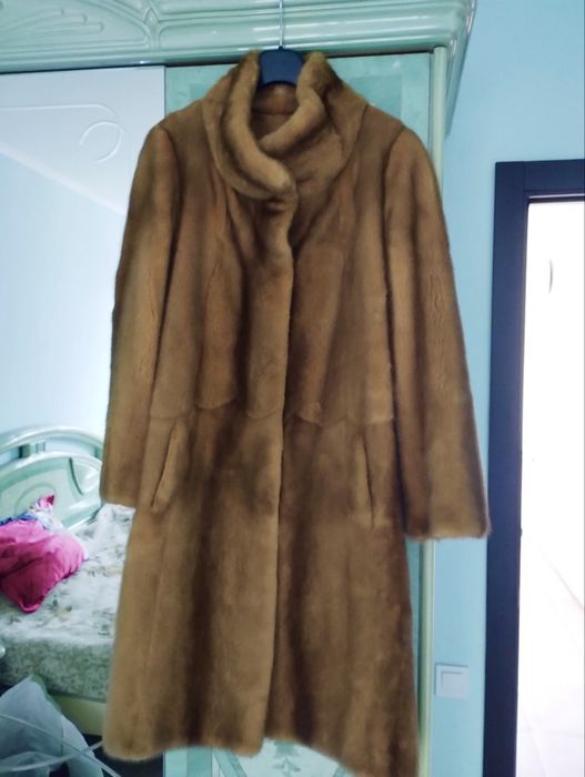 Шуба норковая ,Греция.(105 длинна)