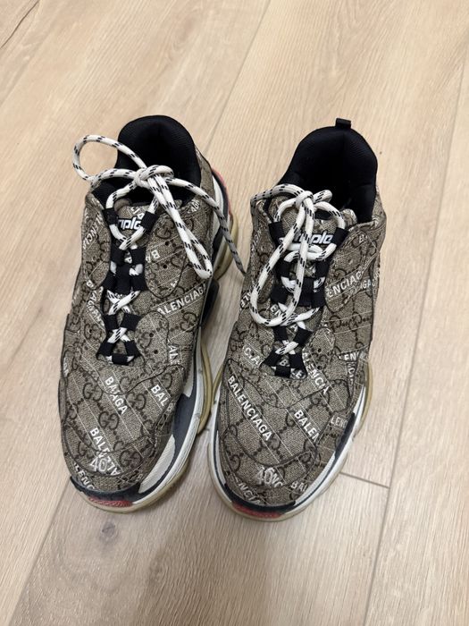 Buty Balenciaga x Gucci triple S
