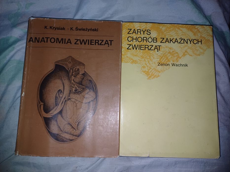 Zestaw książek weterynaryjnych 2x