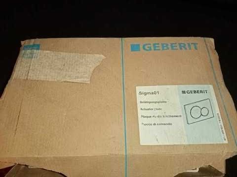 Geberit Sigma01 przycisk spłukujący przedni biały alpin 115.770.11.5