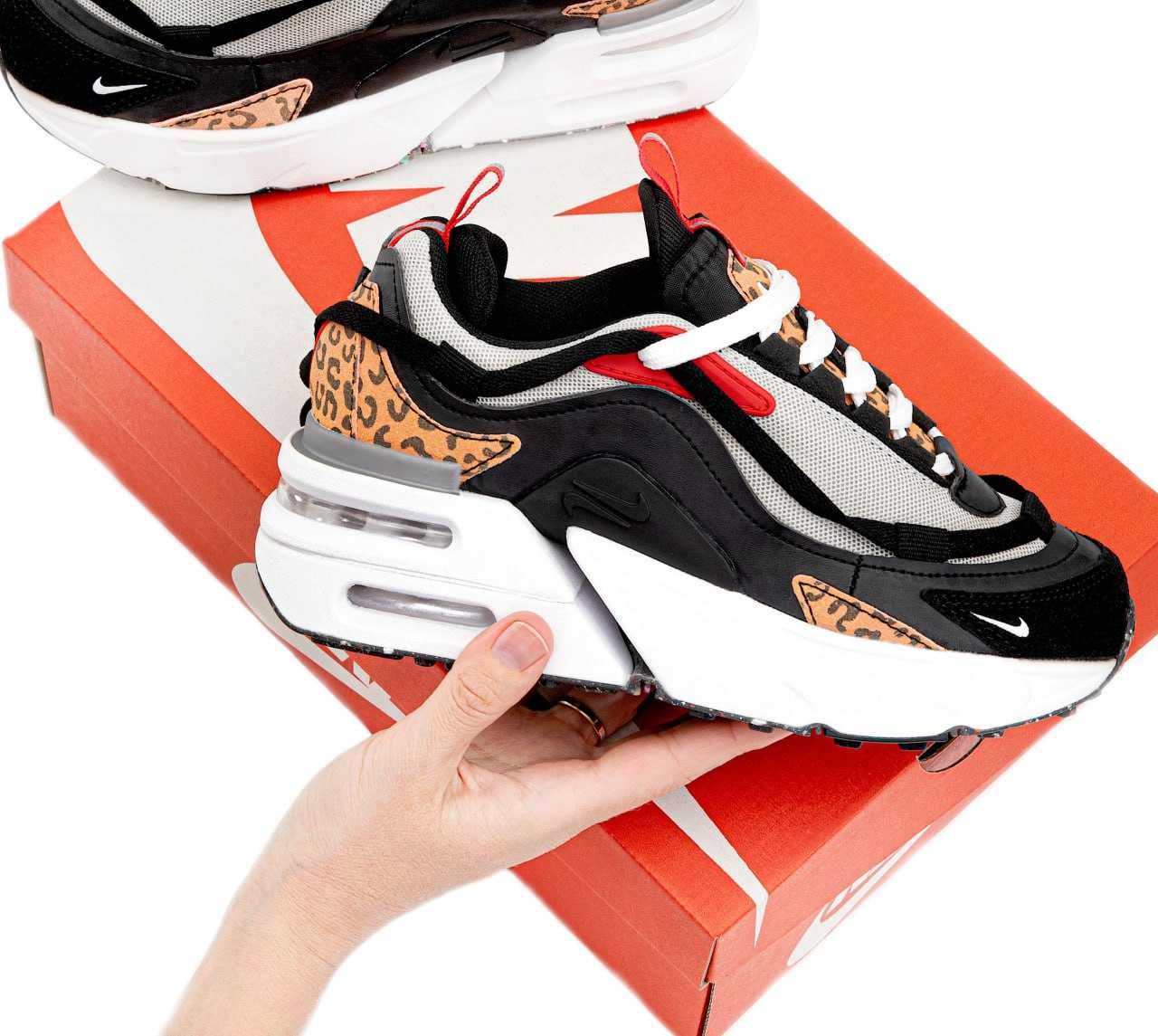 Кросівки Nike Air Max Furyosa кеди найк аір макс чоні леопардові