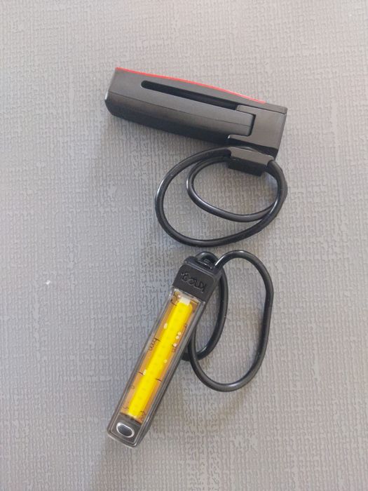 Zestaw lapmek rowerowych Knog wodoodporne LED USB 5 trybów oświetlenia