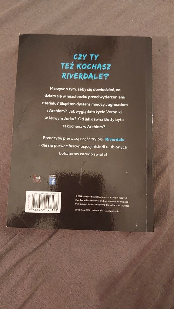 Książka Riverdale dzień wcześniej