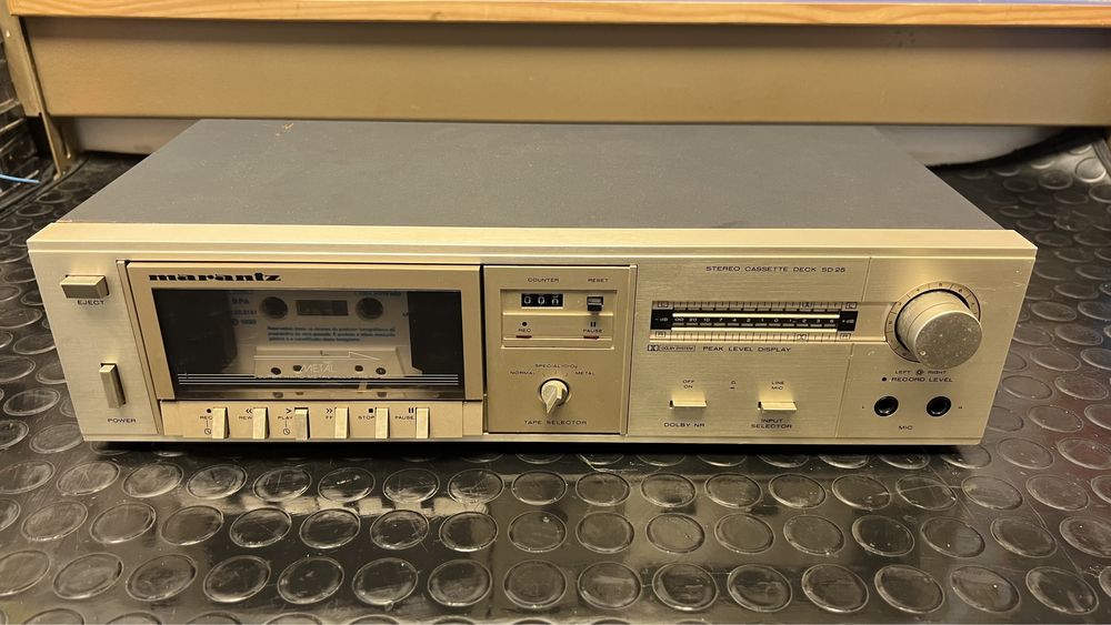 Marantz Stereo Cassete deck SD 25 - leitor / gravador de cassetes