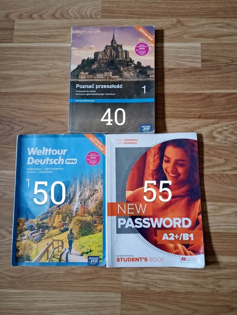 Podręczniki do 1 klasy technikum