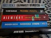 Zestaw 5 x thriller Deaver Hannah Moore French Gross