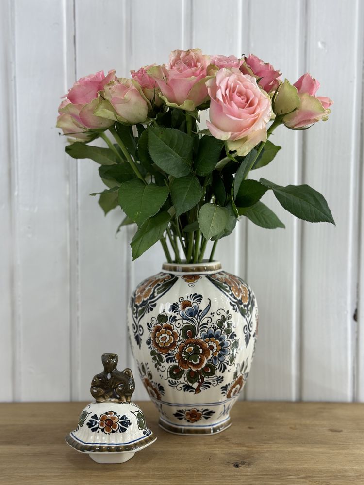 Ваза від бренду Delft Flora Polychrome Holland Handicrafts