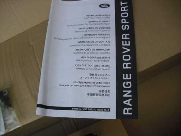 Range Rover L320 Barras tejadilho Original novo