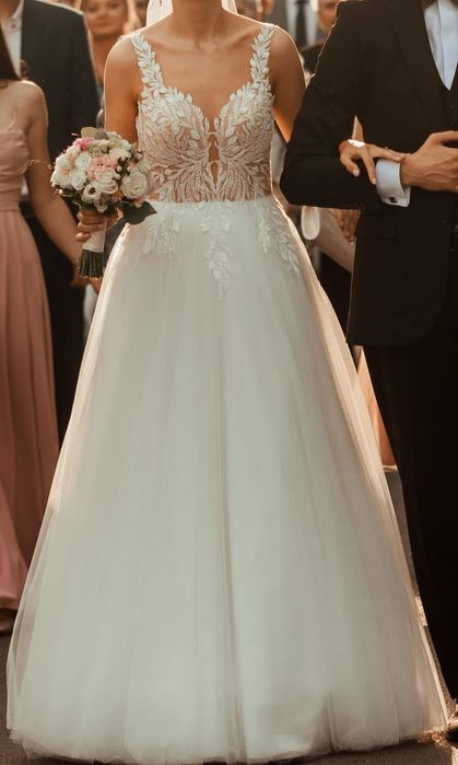 Suknia ślubna styl glamour