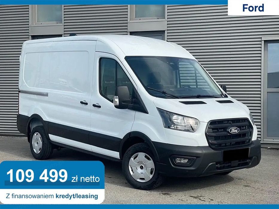 Ford Transit 350 L2H2 Trend 2.0 130KM  Wyłożenie paki !! Koło zapasowe !! Ekran 12" !! Kamera !!