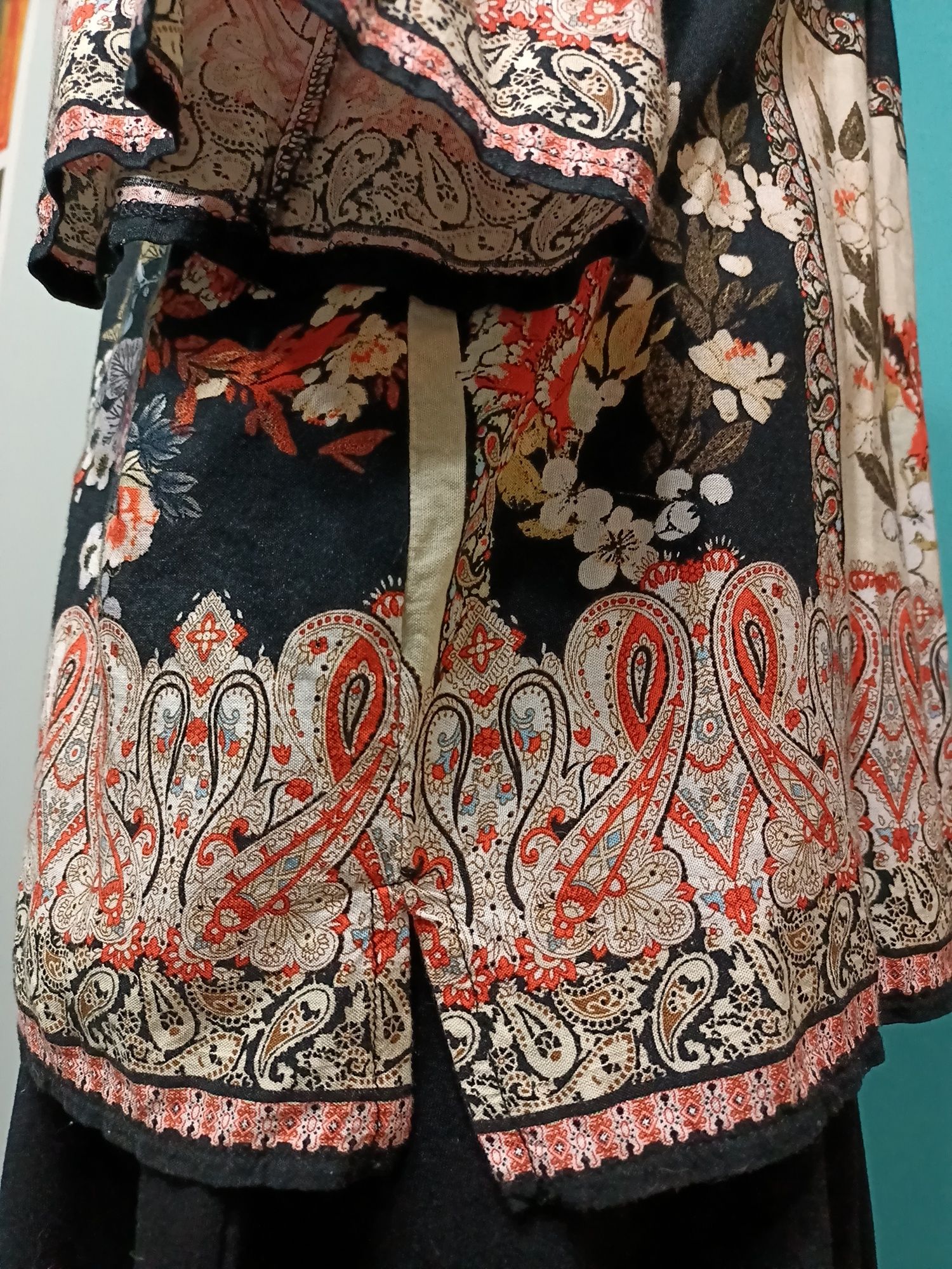 Kimono narzutka kardigan Boho Orient Etno