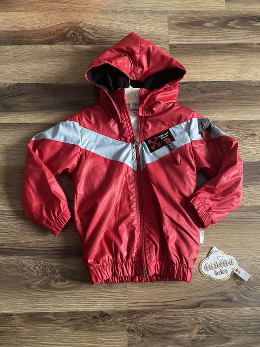 Kurtka wiosenna i bluzka z długim rękawem dla chłopca 12-18 m-cy nowe