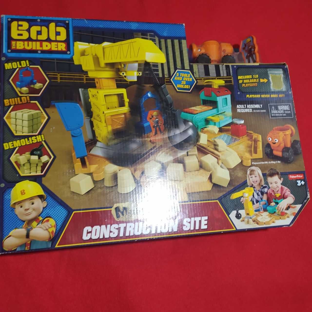 Fisher Price Строительный набор с кинетическим песком Bob Builder