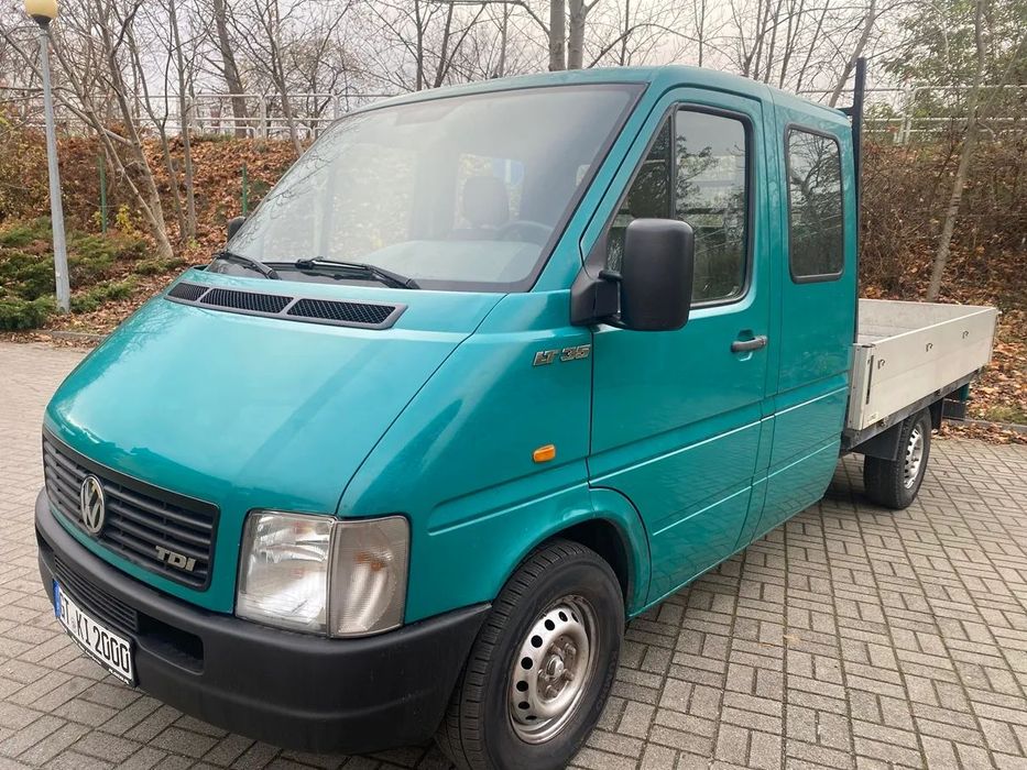 Volkswagen VW LT 35 2.5tdi 109KM Doka 7 osobowy 2.8m 2.8t hak 2005 Super stan