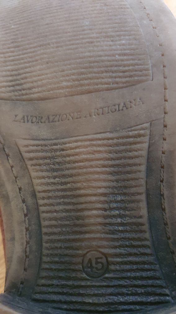 Buty pantofle skórzane roz.45