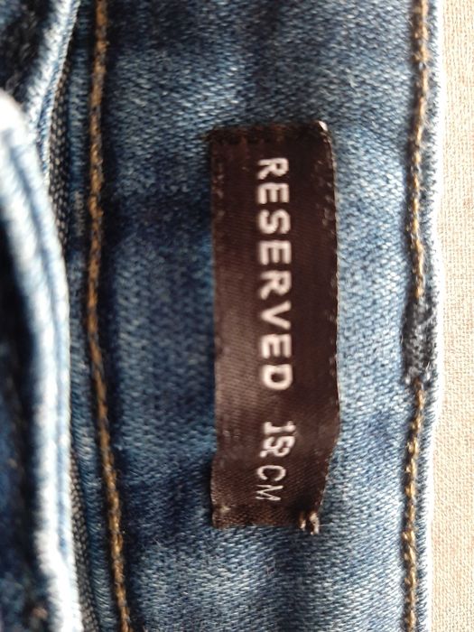 Spodnie chłopięce jeansowe r. 152