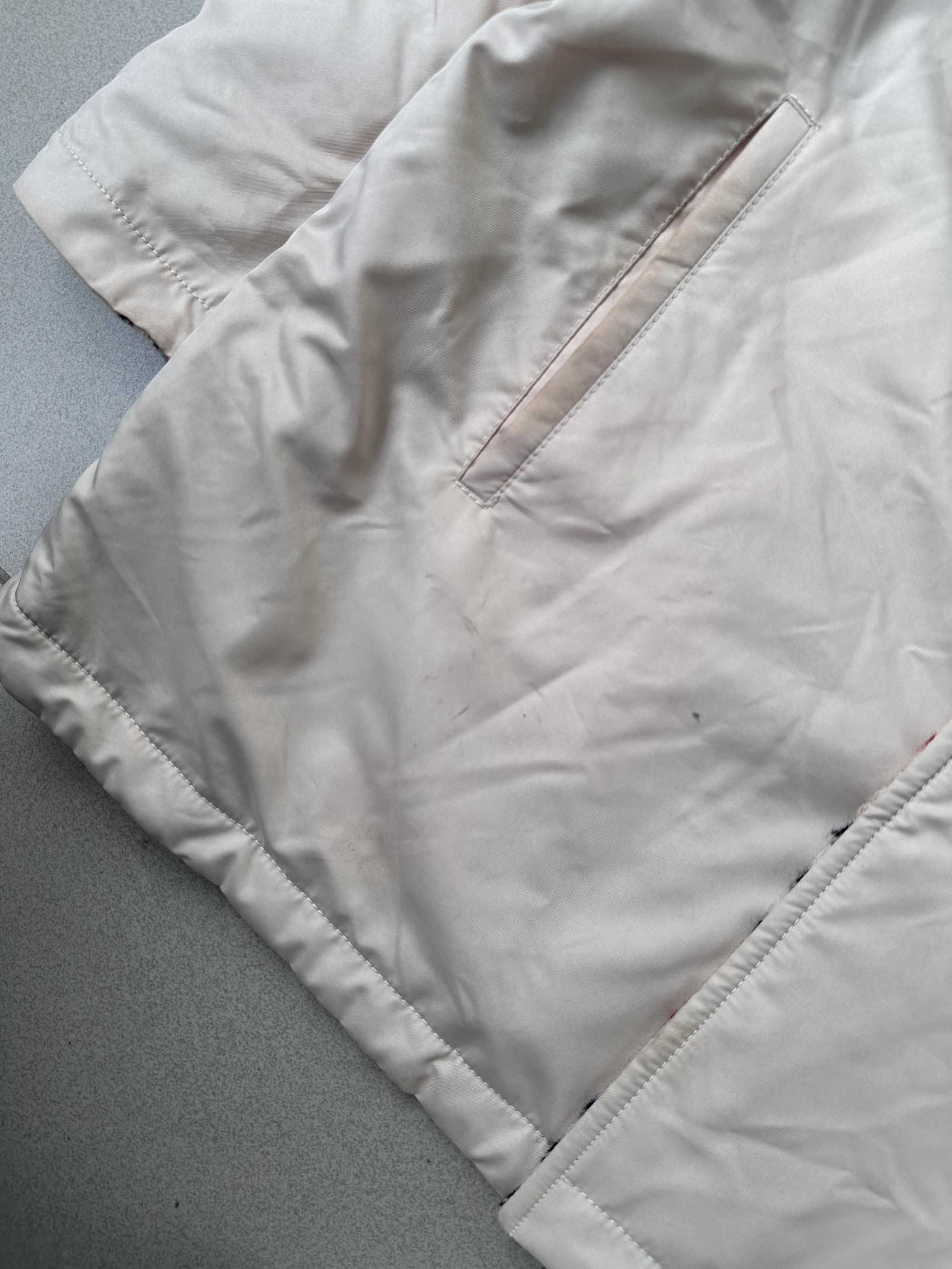 Kurtka Burberry London dwustronna krata wełniana r. M