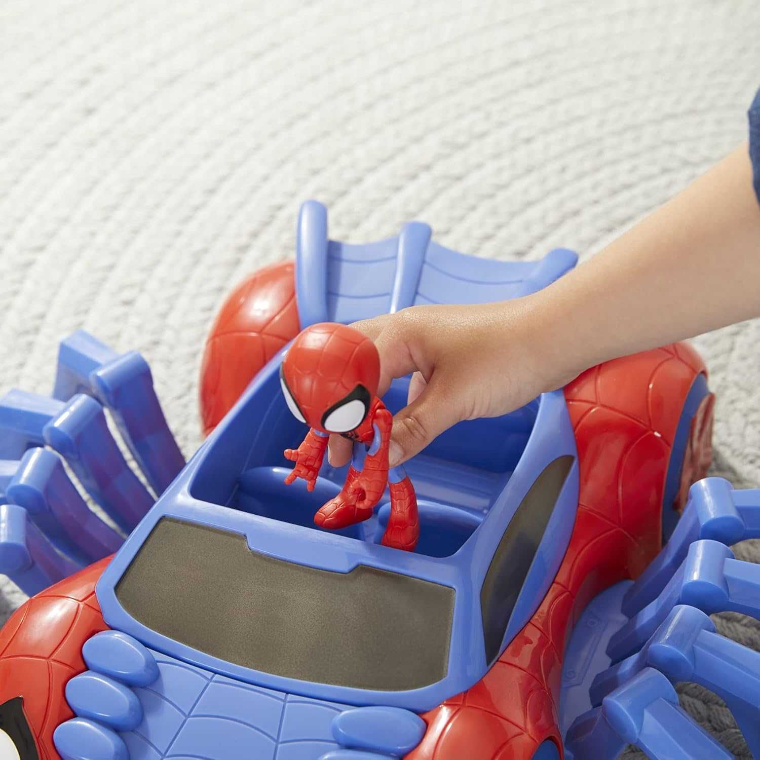 Spidey I Super Kumple Pojazd Ultimate Web-crawler + Figurka Spidey