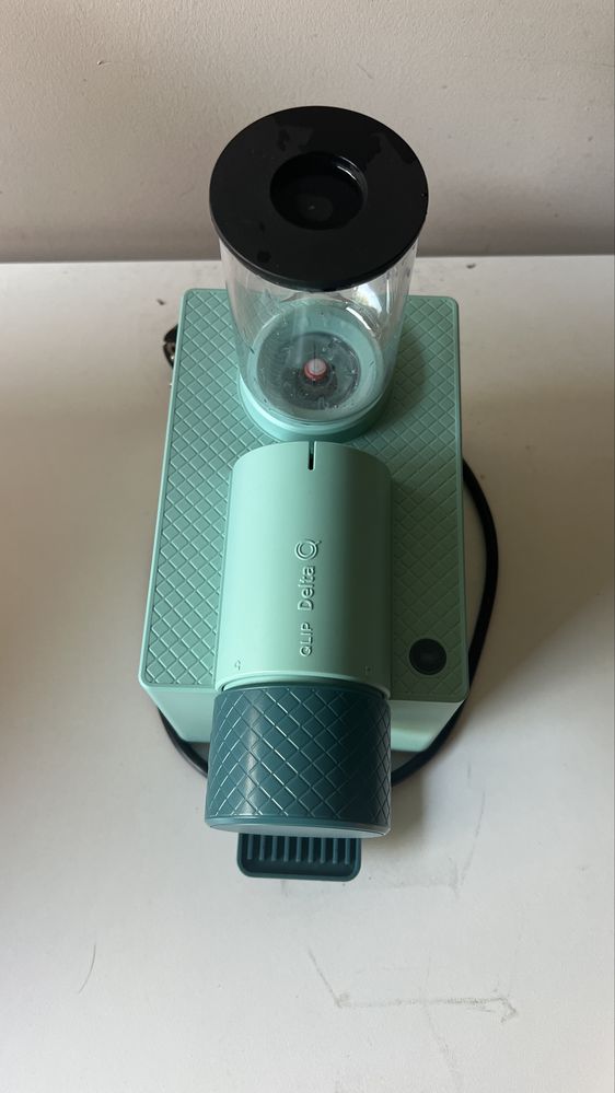 Machina de cafe - cor verde retro - QLIP DELTA
