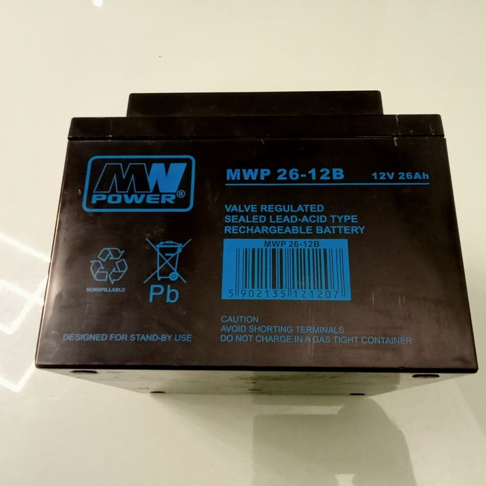 Akumulator żelowy MW Power  do zabawek rowerów