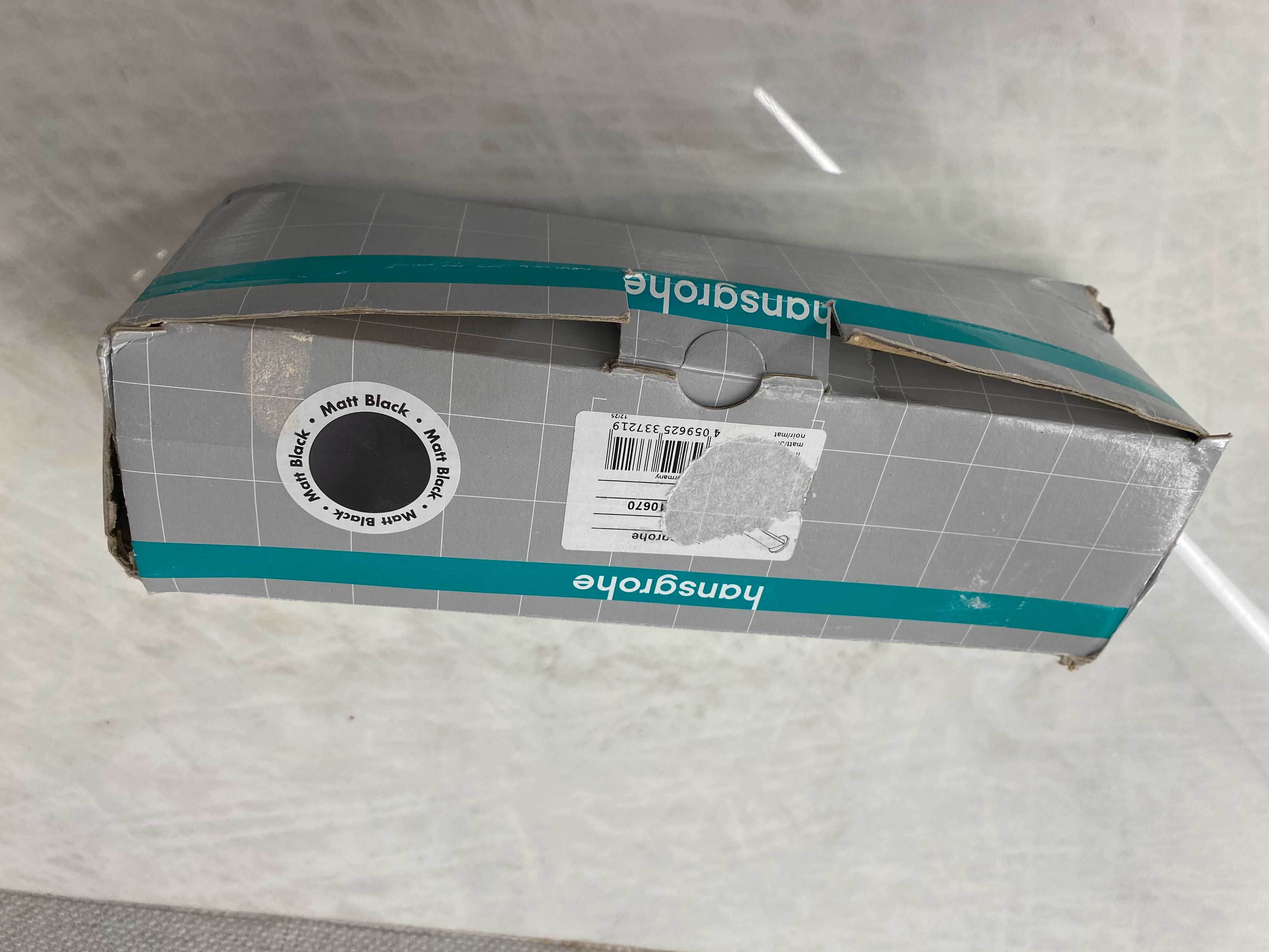 Wylewka wannowa Hansgrohe czarny mat
