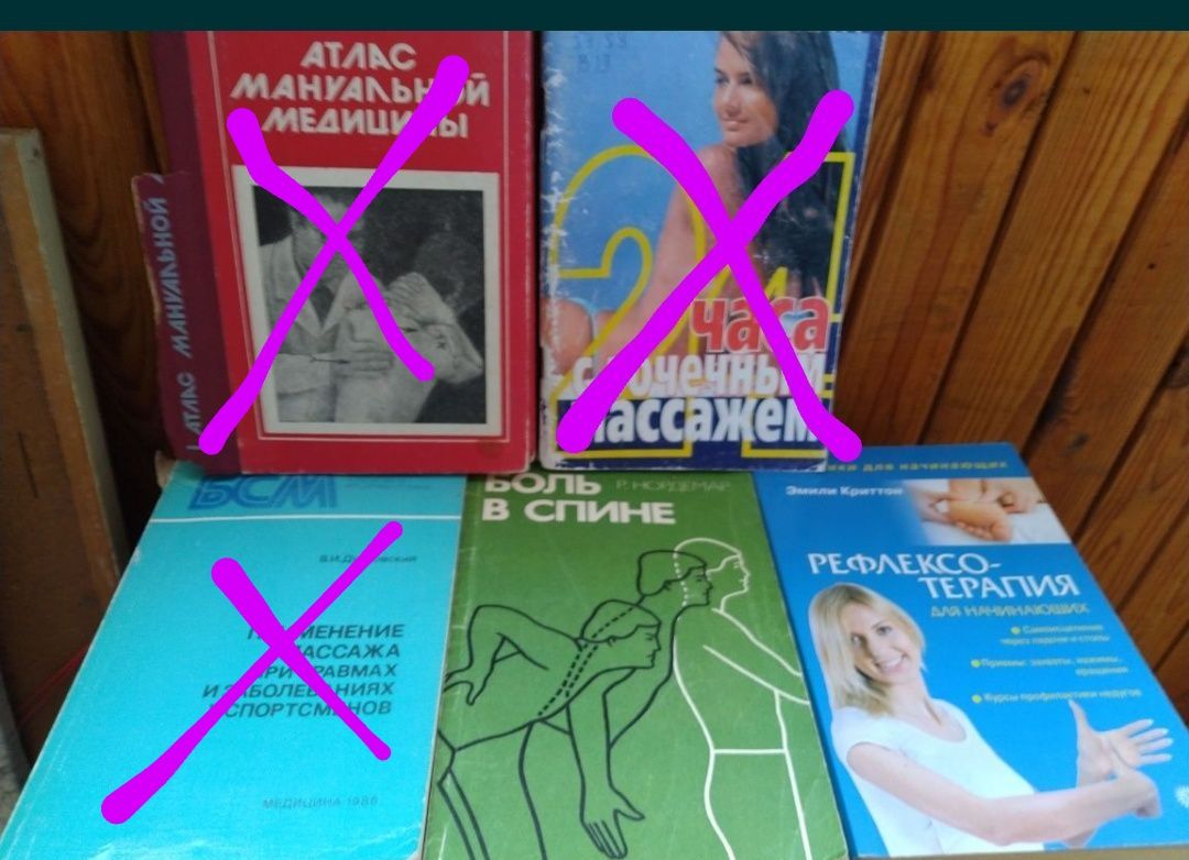 Книги по массажу