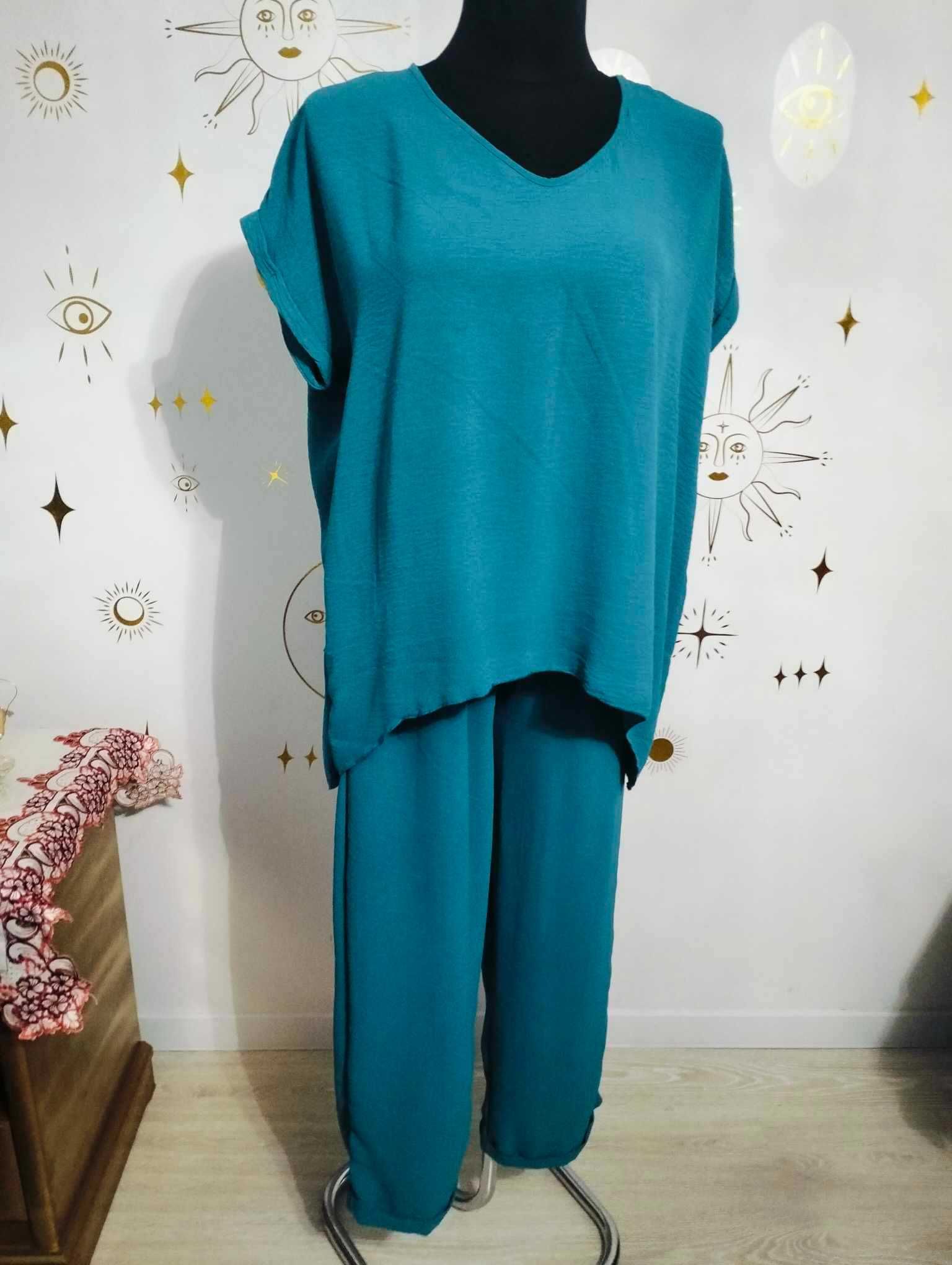 Wikiland Plus Size Komplet wiosenno-letni  Biust do 140 cm