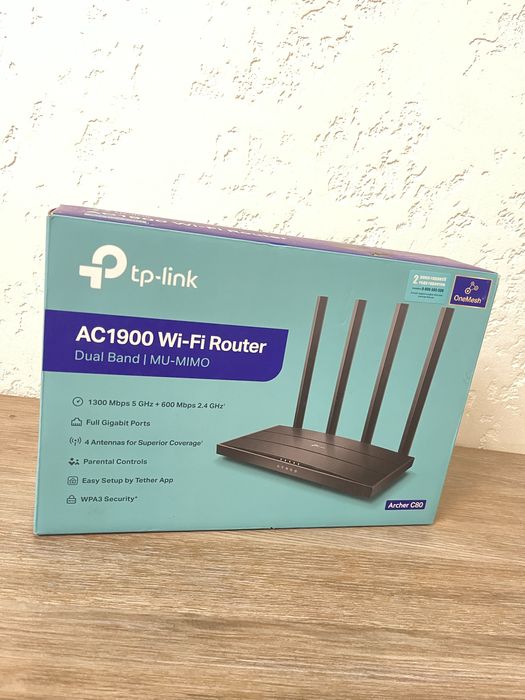 Роутер (маршрутизатор) Tp-link Archer C80 AC1900