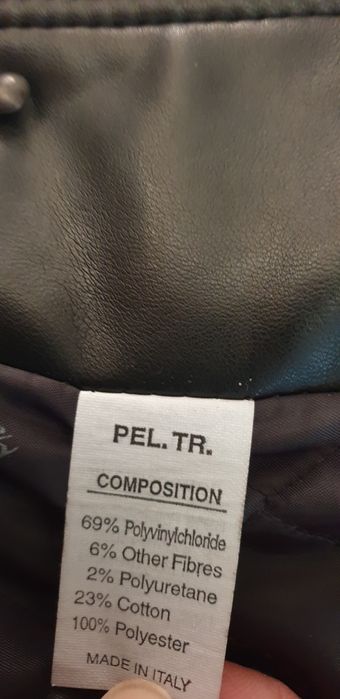 Casaco inverno poliéster italiano