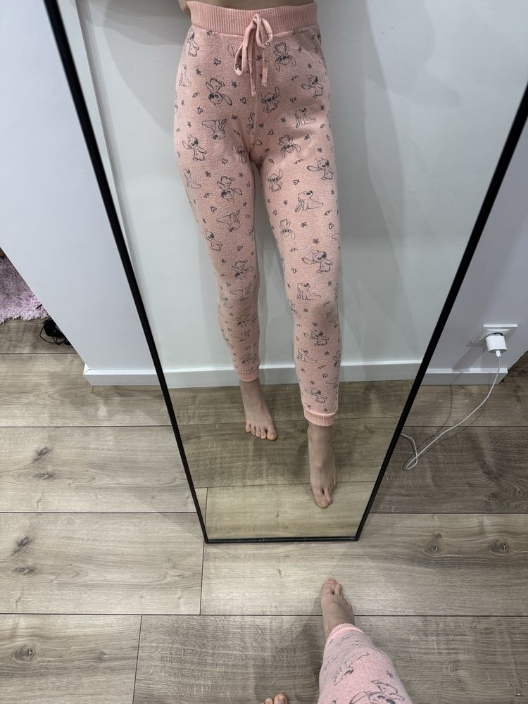Spodnie piżamki wysoki stan twetty primark