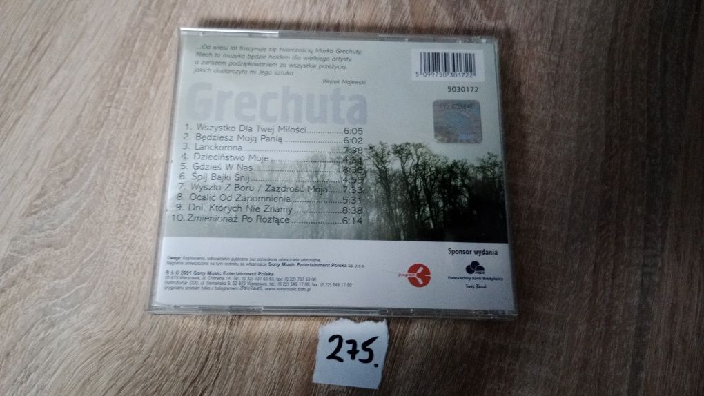 Marek Grechuta - Wojciech Majewski quintet CD. 275.