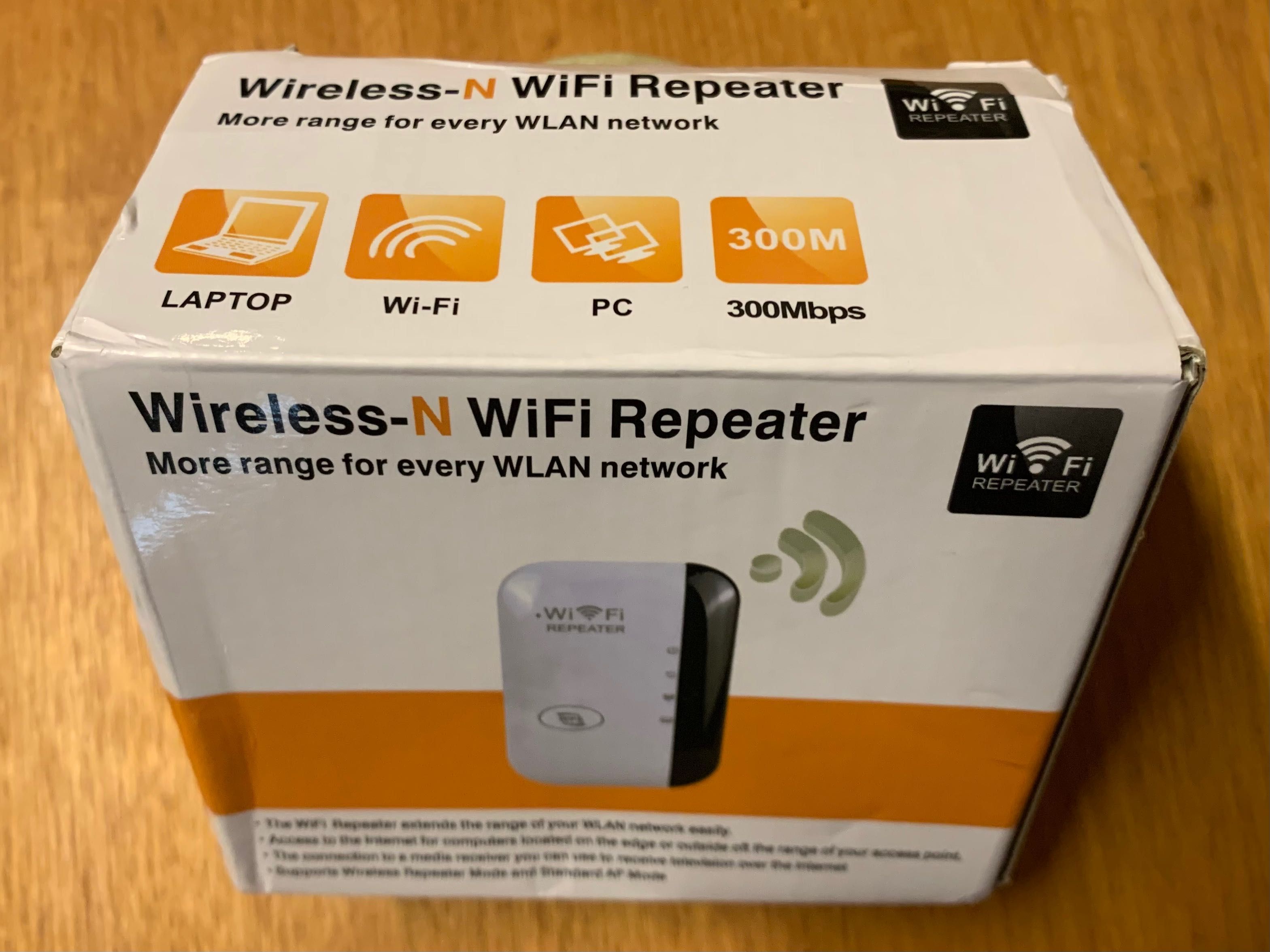 Repetidor AP WIFI Wireless 2,4Ghz N300Mbps