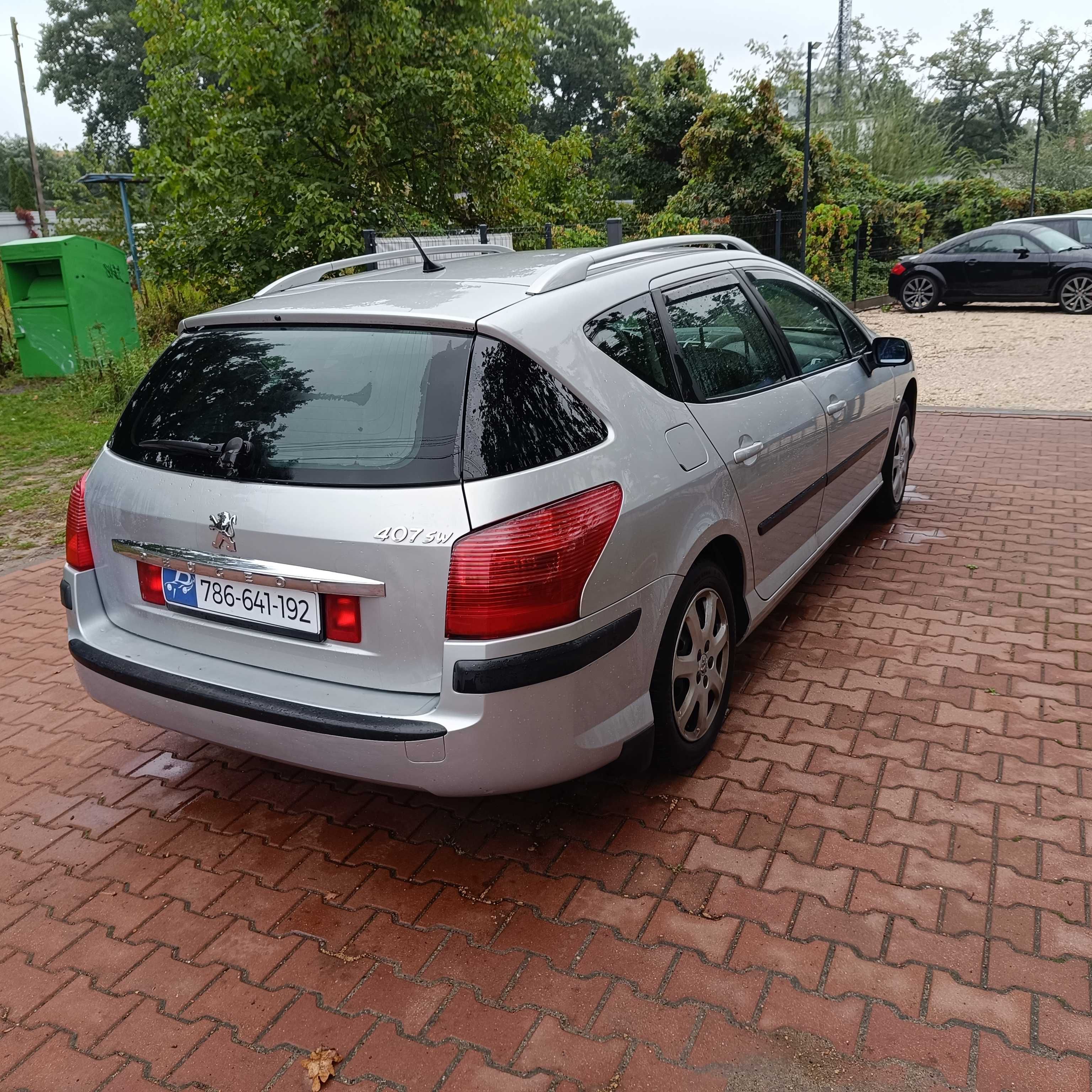 Peugeot 407 //  2008 r. 1.8 benzyna // Kombi // Salon PL